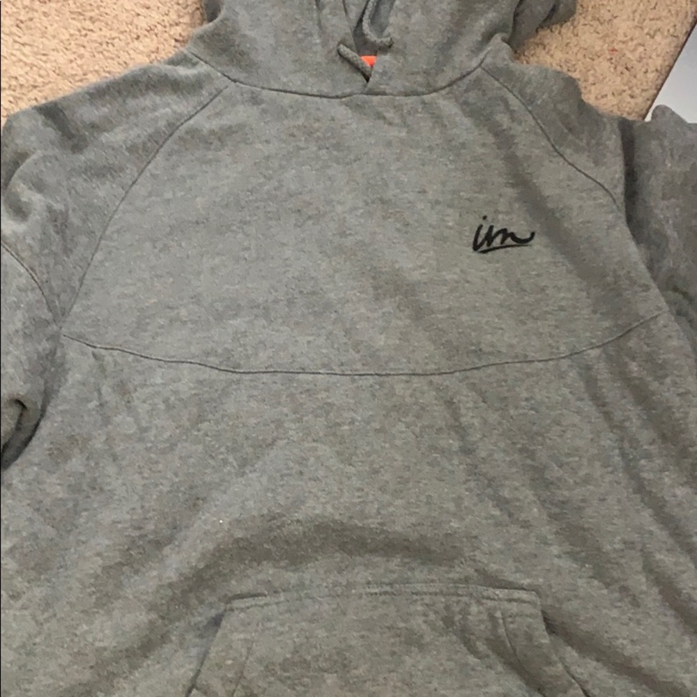 Gray IM Hoodie
